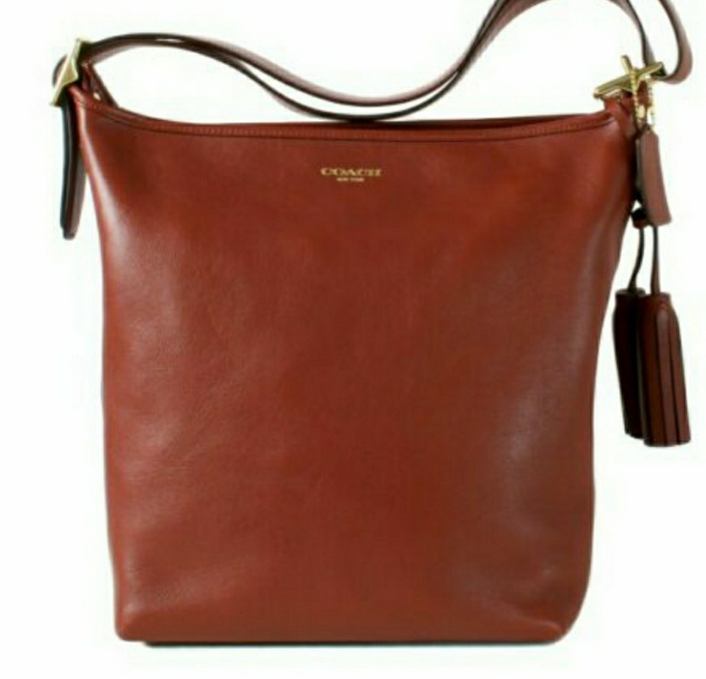Coach Brown Leather Shoulder Bag